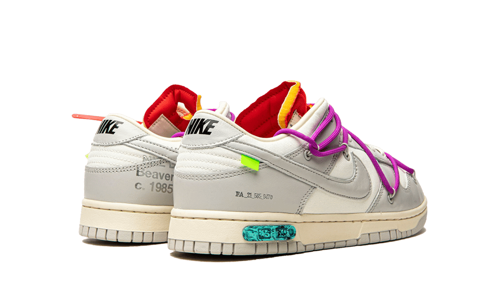 OFF-WHITE NIKE DUNK LOW 1 OF 50 45 28cm DM1602-101-